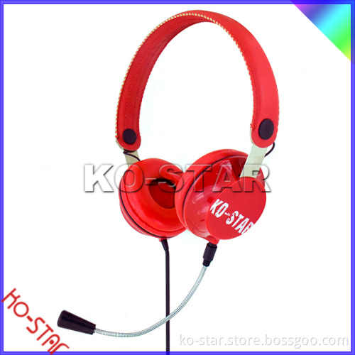 Shenzhen Latest Fashionable Stylish headset high performance multimedia headsets for computer with detachable PC microphone